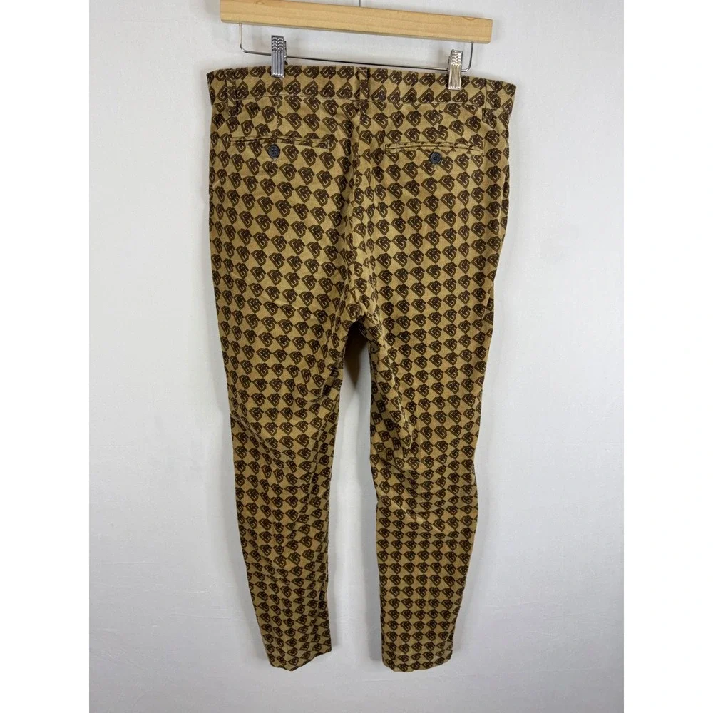 Banana Republic Mens Slim‎ Fit Heritage Corduroy Chinos Khaki Tan Brown 32x30